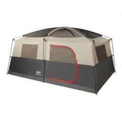 Brand new ???? Coleman Quail Mountain 10-Person Cabin Tent Sand Combo ????