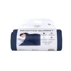 Top 10 ✔️ Prima Comfort 12 Lb. Microfiber Weighted Blanket Navy Blue ????