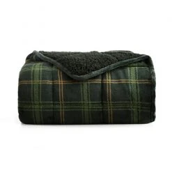 Wholesale ???? Je T'adore 12 Lb. Velvet Sherpa Weighted Blanket Green ✔️