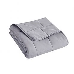 Discount ???? Sleepmode 15 Lb. Microfiber Weighted Blanket Gray ????