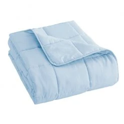 Coupon ???? ARCTIC COMFORT 12-lb. Machine Washable Cooling Weighted Blanket Blue ????