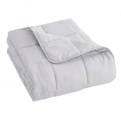 Cheapest ❤️ ARCTIC COMFORT 15-lb. Machine Washable Cooling Weighted Blanket Gray ✔️