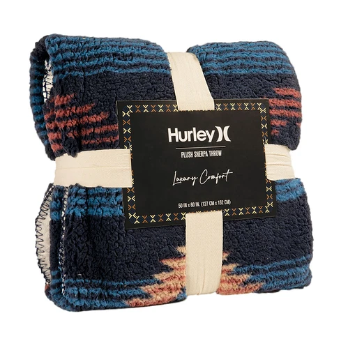 Top 10 ???? Hurley 50" X 60" Sherpa And Faux Fur Bunny Throw Blanket Blue ???? 3 Top 10 ???? Hurley 50" X 60" Sherpa And Faux Fur Bunny Throw Blanket Blue ????