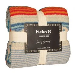 Best Pirce ???? Hurley 50" X 60" Sherpa And Faux Fur Bunny Throw Blanket Aqua ????