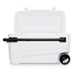 Budget ???? Igloo Sunset Glide 110-Qt. Wheeled Cooler White ⌛ -Stansport SHOP 0735 10391 1709 100 big 70
