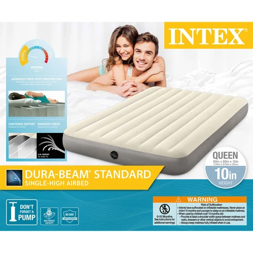 Deals ???? Intex Queen Dura-Beam Series 10" Single-High Airbed Gray Combo ✨ 4 Deals ???? Intex Queen Dura-Beam Series 10" Single-High Airbed Gray Combo ✨ - Image 2