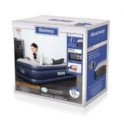Hot Sale ???? Bestway Tritech Air Mattress Twin 18" With Built-in AC Pump Original ???? 11 Hot Sale ???? Bestway Tritech Air Mattress Twin 18" With Built-in AC Pump Original ???? -Stansport SHOP 0745 15495 0001 000 big 70