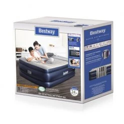 Cheap ???? Bestway Tritech Air Mattress Queen 24" With Built-in AC Pump Original ⭐ -Stansport SHOP 0745 15495 0003 000 big 70