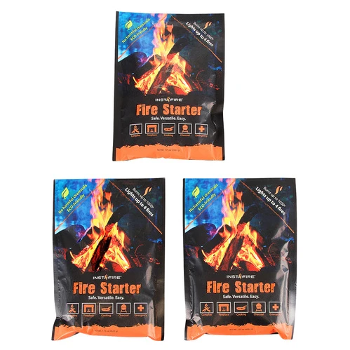Brand new ✨ Stansport InstaFire Fire Starter - 3-Pack Original ???? 3 Brand new ✨ Stansport InstaFire Fire Starter - 3-Pack Original ????