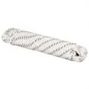 Coupon ???? KingCord Polyester Diamond Braid 1/4" X 50' Rope White ????