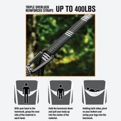 Brand new ???? Hurley Uno Hammock Navy Blue ???? -Stansport SHOP 0750 15537 0001 463 big 23