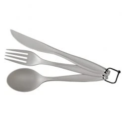 Brand new ❤️ Liberty Mountain GSI 3-Piece Cutlery Set Putty ❤️