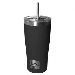 Wholesale ???? Wellness 20-oz. Double-Wall Stainless Steel Tumbler With Straw Black ????