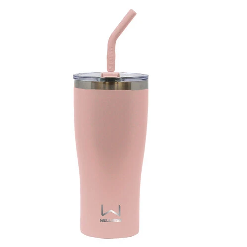 Best Sale ???? Wellness 20-oz. Double-Wall Stainless Steel Tumbler With Straw Peach Combo ???? 3 Best Sale ???? Wellness 20-oz. Double-Wall Stainless Steel Tumbler With Straw Peach Combo ????