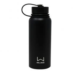 Cheapest ???? Wellness 30-oz. Powder ???? Coated Double-Wall Stainless Steel Bottle Black ✔️