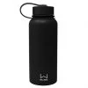 Top 10 ???? Wellness 30-oz. Powder ???? Coated Double-Wall Stainless Steel Bottle Black Combo ????