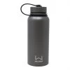 Cheap ???? Wellness 30-oz. Powder ???? Coated Double-Wall Stainless Steel Bottle Gray ????