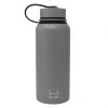 Outlet ???? Wellness 30-oz. Powder ???? Coated Double-Wall Stainless Steel Bottle Gray Combo ????