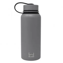 Outlet ???? Wellness 30-oz. Powder ???? Coated Double-Wall Stainless Steel Bottle Gray Combo ????