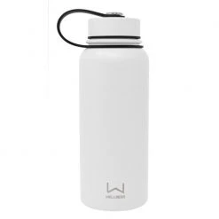 Deals ???? Wellness 30-oz. Powder ???? Coated Double-Wall Stainless Steel Bottle White Combo ❤️