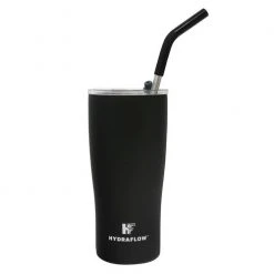 Top 10 ???? Hydraflow Capri 30-oz. Double Wall Tumbler With Straw Black ❤️