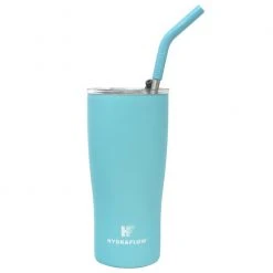 Best reviews of ⌛ Hydraflow Capri 20-oz. Double Wall Tumbler With Straw Aqua ????