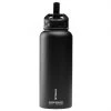 Best Sale ❤️ Fifty Fifty 34-oz. Stainless Steel Vacuum Insulated Bottle With Flip Straw Lid Black ✔️ -Stansport SHOP 0760 15193 3434 015 big 05