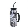Coupon ???? Wellness 40-oz. Double-Wall Stainless Steel Growler Black/Gold ????
