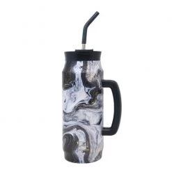Coupon ???? Wellness 40-oz. Double-Wall Stainless Steel Growler Black/Gold ????