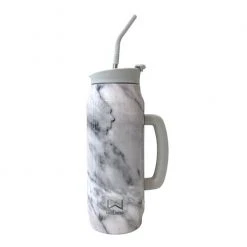 Best Sale ???? Wellness 40-oz. Double-Wall Stainless Steel Growler White ????