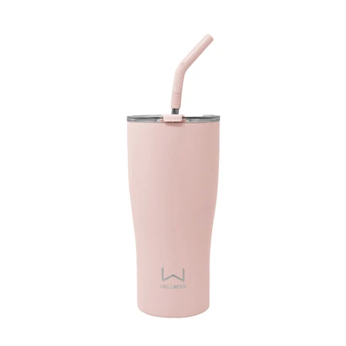 New ???? Wellness 30 Oz. Wellness Double Wall Steel Tumbler Pink ???? 3 New ???? Wellness 30 Oz. Wellness Double Wall Steel Tumbler Pink ????