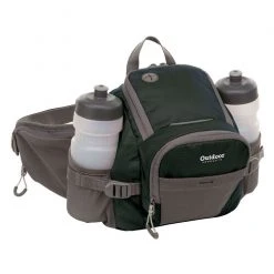 New ???? Outdoor Products Hiker Hydration Waist Pack Green/Gray ⌛