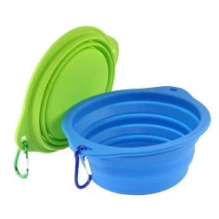 Deals ???? HYDRODOGZ Bowls On The Go - 2-Pack Blue/Green ????