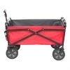 Discount ???? Seina Collapsible Utility Wagon Red/Gray ???? -Stansport SHOP 3535 15232 0002 621 big 02