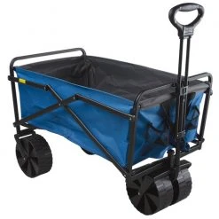 Buy ???? Seina Collapsible Folding Beach Utility Wagon Blue ???? -Stansport SHOP 3535 15232 0003 400 big 70