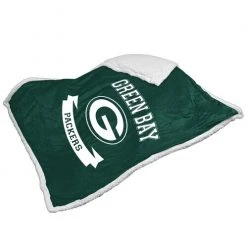 Deals ???? Logo Brands NFL Sherpa Blanket Green Bay Packers ????