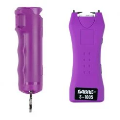 Cheapest ???? SABRE Pepper Spray & Stun Gun Defense Kit Purple ????