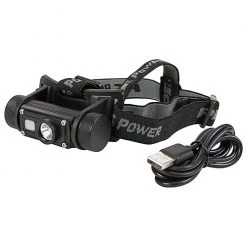 Best Sale ???? PT Power FirepointX 1000 Lumens Rechargeable LED Headlamp Black/Green ????